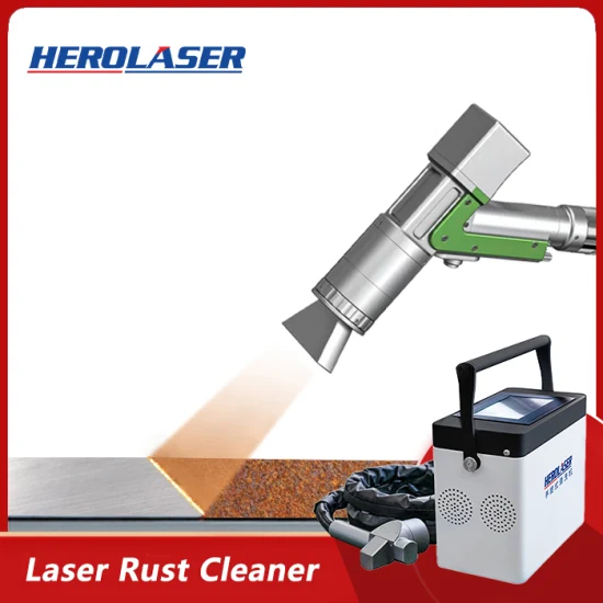 Tragbare Rostentferner-Faserlaser-Reinigungsmaschine 300 W 500 W 1000 W 1500 W 2000 W 3000 W Entfernungsreiniger