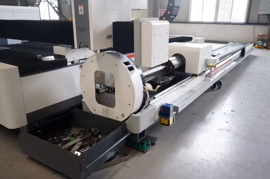Integrierte Laserschneidmaschine für Platten und Rohre