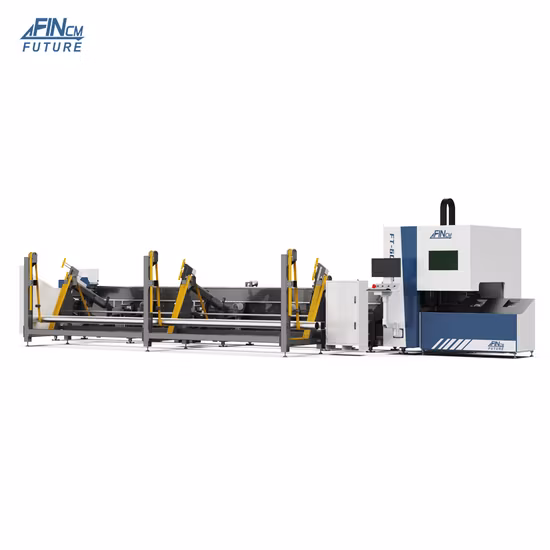 CNC kleine Laserschneidmaschine Metallrohrfaserschneider 1500W